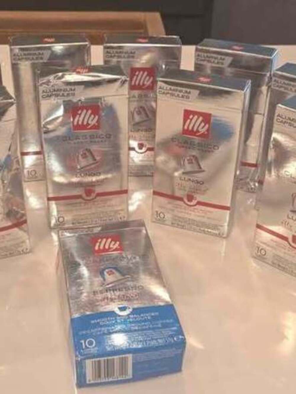 illy Classico Lungo and Decaffeinato Nespresso Compatible Capsules - 13 Boxes